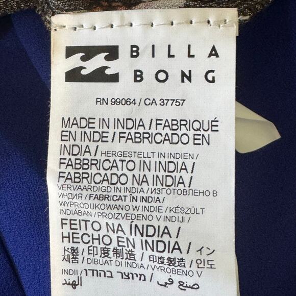 BILLABONG LOVE YOU MORE LONG SLEEVE BLOUSE IN OFF BLACK NWOT WOMEN'S SIZE MEDIUM - Picture 11 of 13